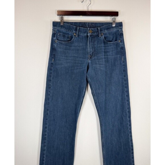 DL1961 Mens Jeans Blue Vince Casual Straight Denim Performance Medium Wash 31x30 - Picture 6 of 12